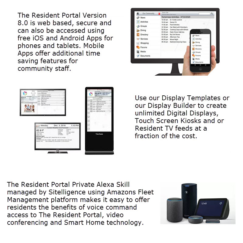 The Resident Portal by Sitelligence | Resident & Family Engagement Solution